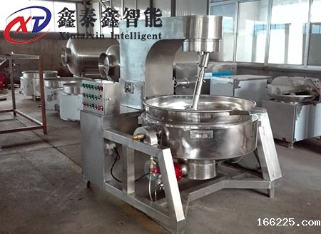 燃气加热搅拌炒锅